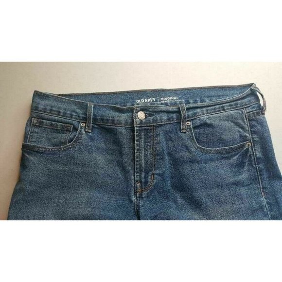 Old Navy Womens Original Mid Rise Size 12 Regular Denim Stretch Blue Jeans - Picture 4 of 8